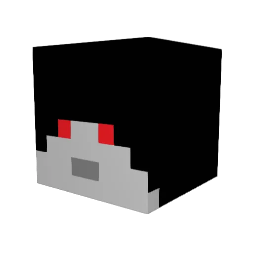 GornTemple Minecraft avatar head, 3D render