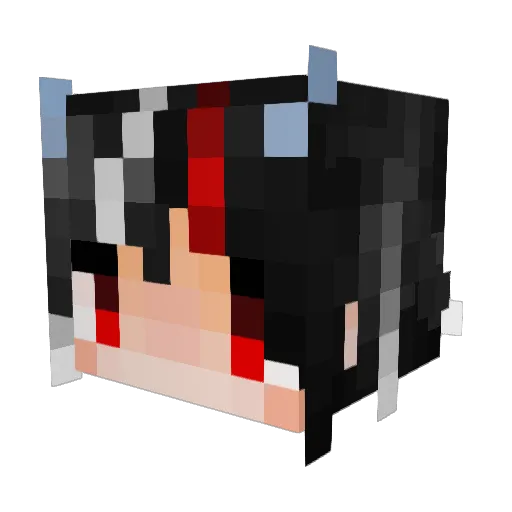Goron_71 Minecraft avatar head, 3D render