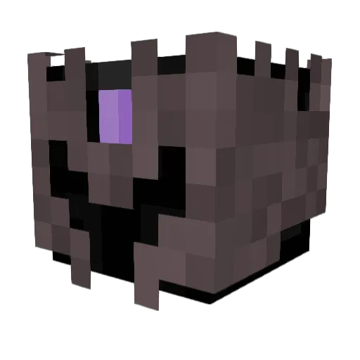 Gorondor Minecraft avatar head, 3D render