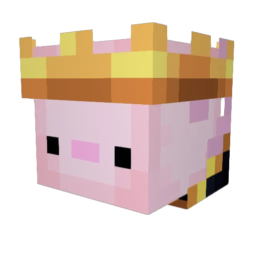 Gorth03 Minecraft avatar head, 3D render