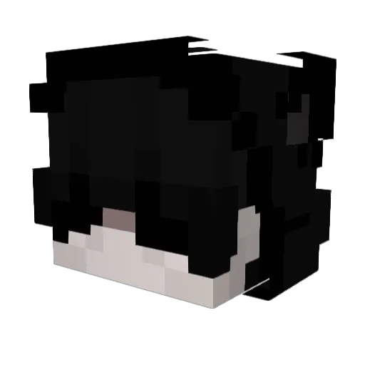 GoryKori Minecraft avatar head, 3D render