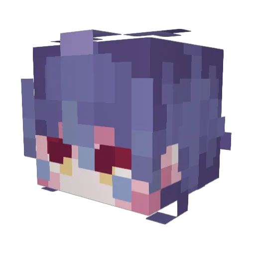 Gosha_Pizdoshaa Minecraft avatar head, 3D render