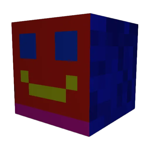 GosseKing Minecraft avatar head, 3D render