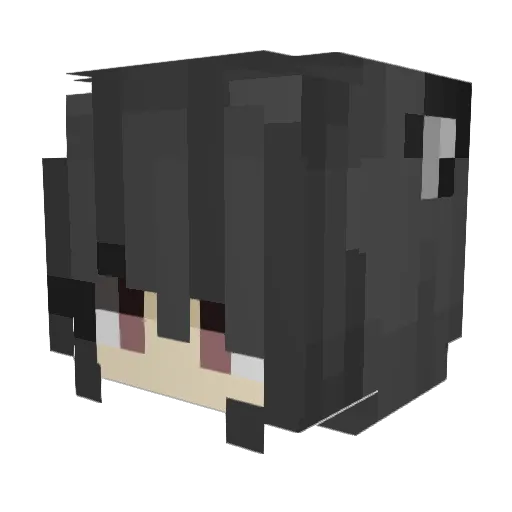 Gosseti Minecraft avatar head, 3D render