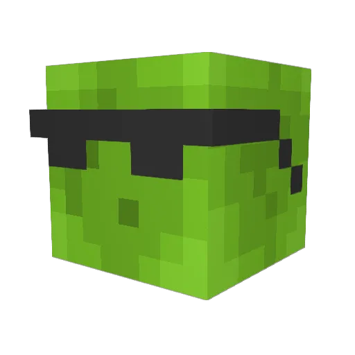 Gosu914 Minecraft avatar head, 3D render