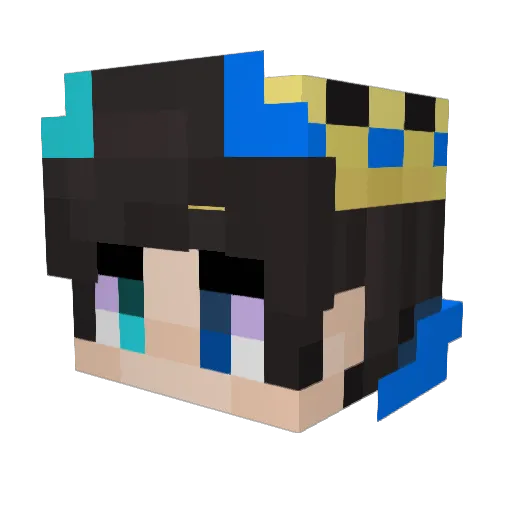Got2_ Minecraft avatar head, 3D render