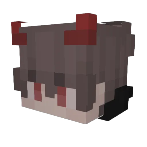 GotEnoughMana Minecraft avatar head, 3D render
