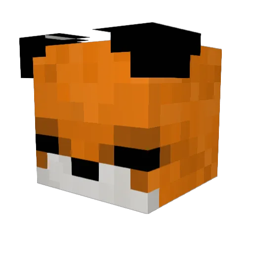 GotToExtract Minecraft avatar head, 3D render