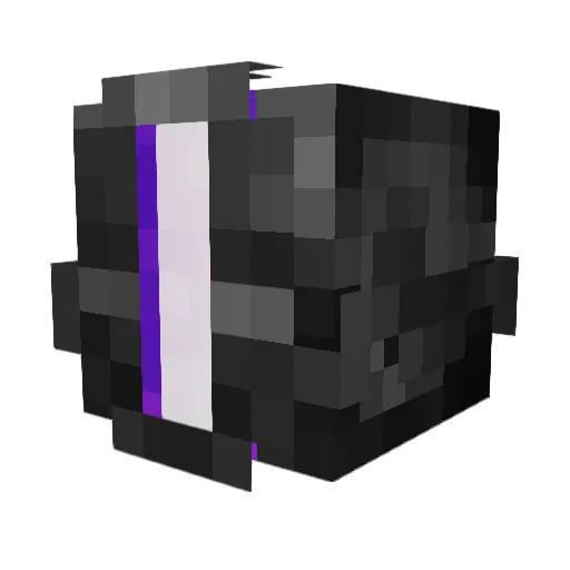 Gotaks Minecraft avatar head, 3D render
