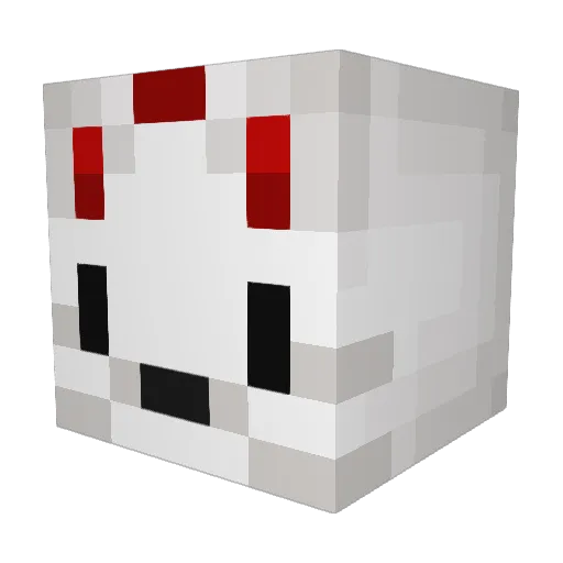 Goten2201 Minecraft avatar head, 3D render