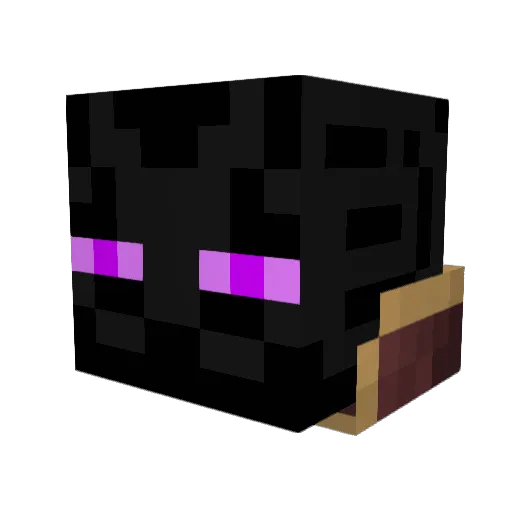 Gothaer Minecraft avatar head, 3D render