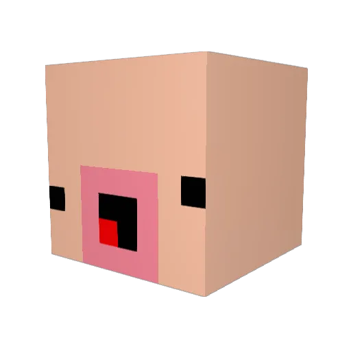 GothamGirl699 Minecraft avatar head, 3D render