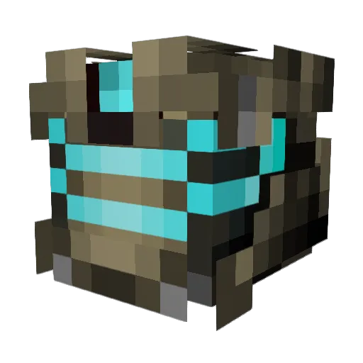 GothicCow Minecraft avatar head, 3D render