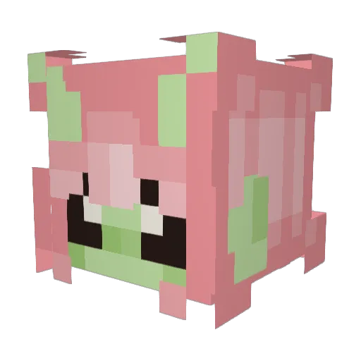 Gothicc211 Minecraft avatar head, 3D render