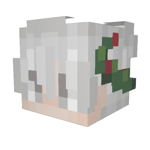 GotterSK Minecraft avatar head, 3D render