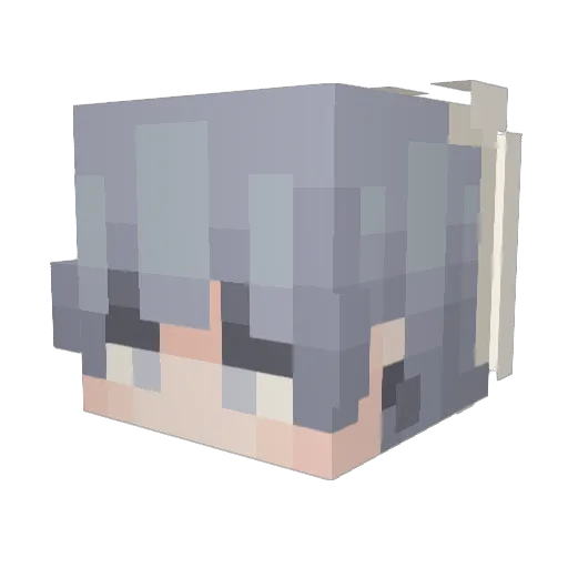Gottlob246 Minecraft avatar head, 3D render