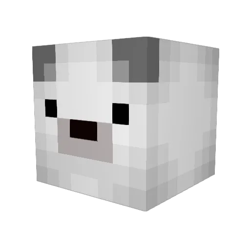 GotzeGolazo Minecraft avatar head, 3D render