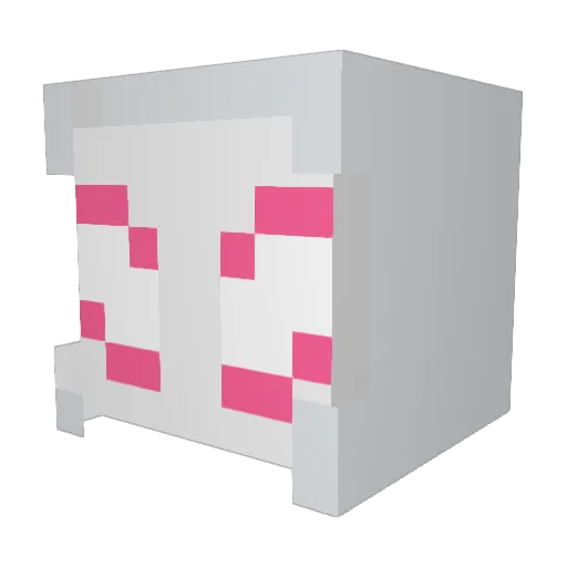 GoudaMamma Minecraft avatar head, 3D render