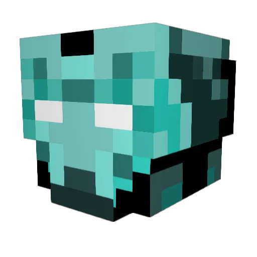 Goulding2004 Minecraft avatar head, 3D render