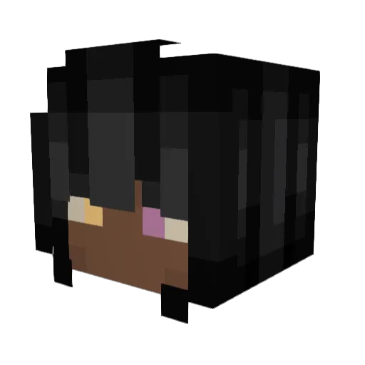 Govacoatl Minecraft avatar head, 3D render