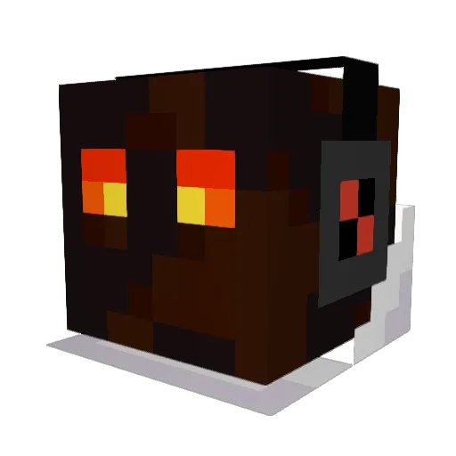 Gowdrim Minecraft avatar head, 3D render