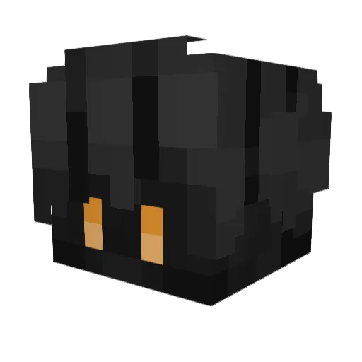 Gowhaan Minecraft avatar head, 3D render
