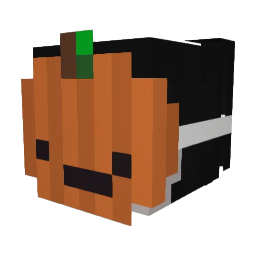Gox_n Minecraft avatar head, 3D render