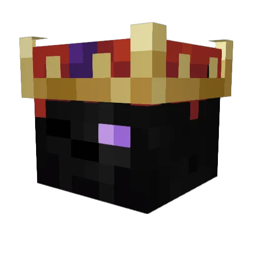 Goyah Minecraft avatar head, 3D render