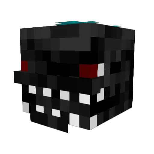 Gozilla45 Minecraft avatar head, 3D render