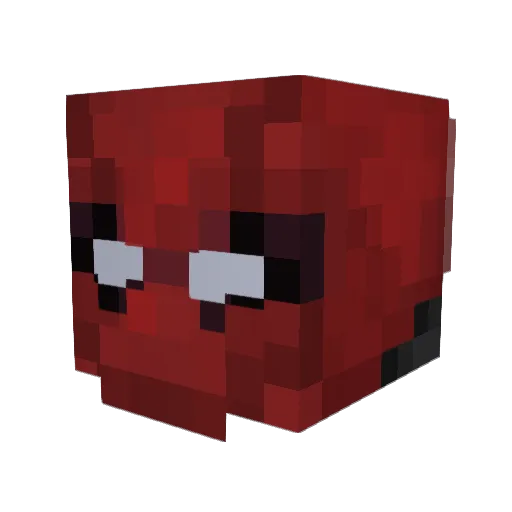 GpaWilliam Minecraft avatar head, 3D render