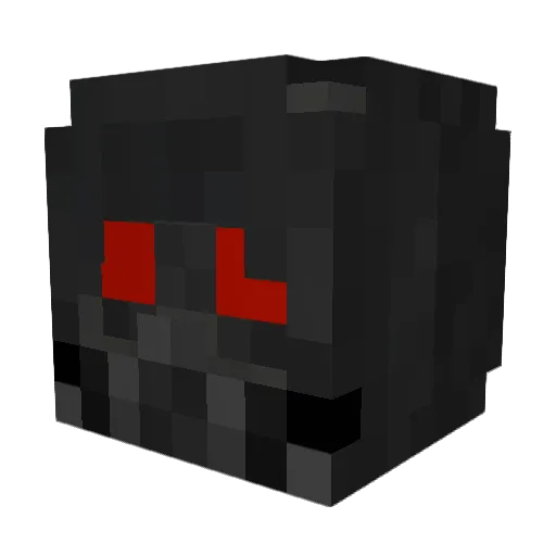 Gr0s1n Minecraft avatar head, 3D render