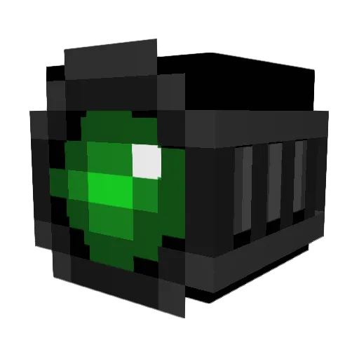 Gr3yham15 Minecraft avatar head, 3D render