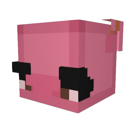 Gr3yyy_ Minecraft avatar head, 3D render