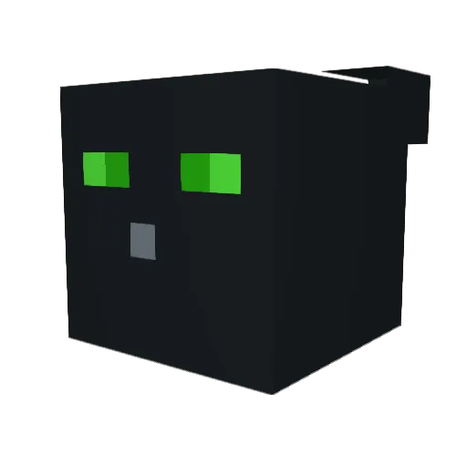Gr8MightyPoo Minecraft avatar head, 3D render