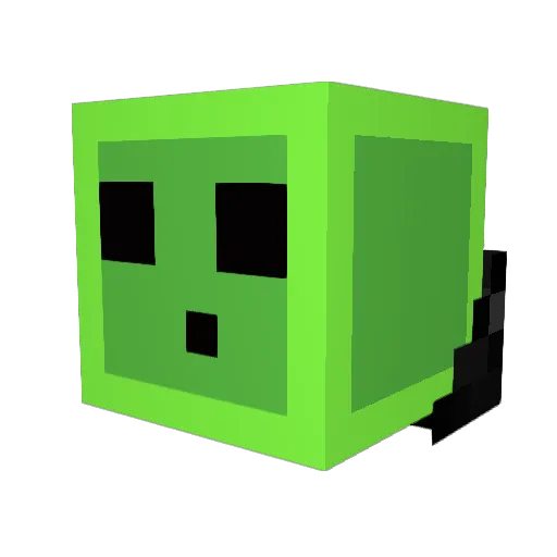 GrUyER Minecraft avatar head, 3D render