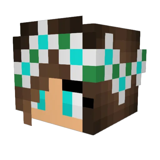 Grace_Lynn5 Minecraft avatar head, 3D render