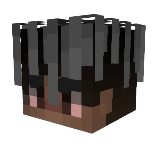 Gracelyn_ Minecraft avatar head, 3D render