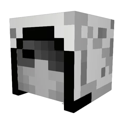 Graebox101 Minecraft avatar head, 3D render