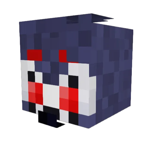 Graecus_ Minecraft avatar head, 3D render