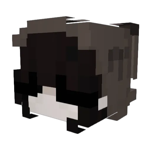 GraesSlaaMaskine Minecraft avatar head, 3D render