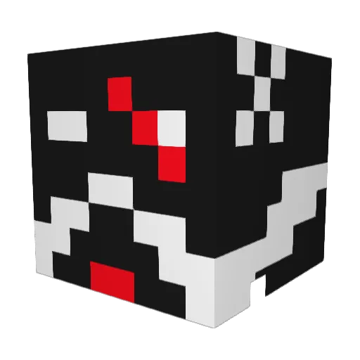 GrafDoc Minecraft avatar head, 3D render