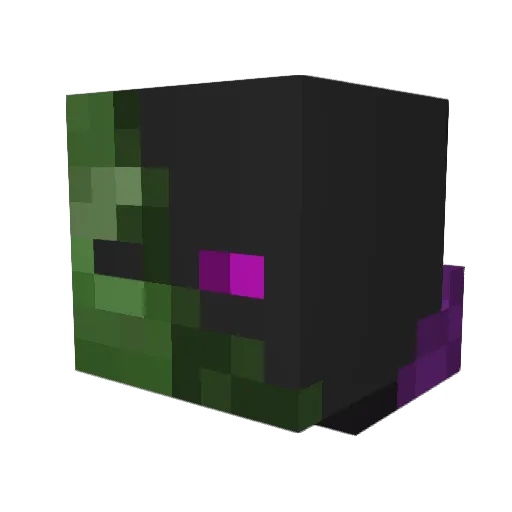 GrafKarff22 Minecraft avatar head, 3D render
