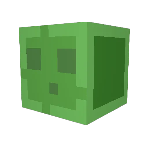 GraffitiGhost1 Minecraft avatar head, 3D render
