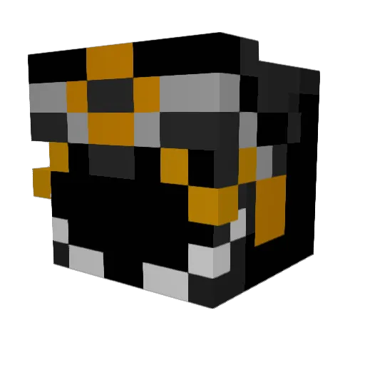 Graggy_IRL Minecraft avatar head, 3D render