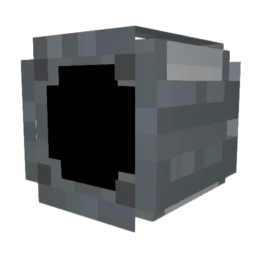 GrahamBV Minecraft avatar head, 3D render