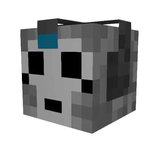 Grahams796 Minecraft avatar head, 3D render