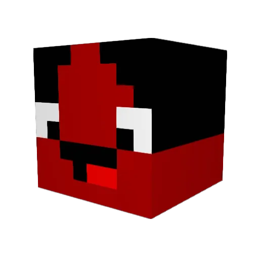 Graiganator Minecraft avatar head, 3D render