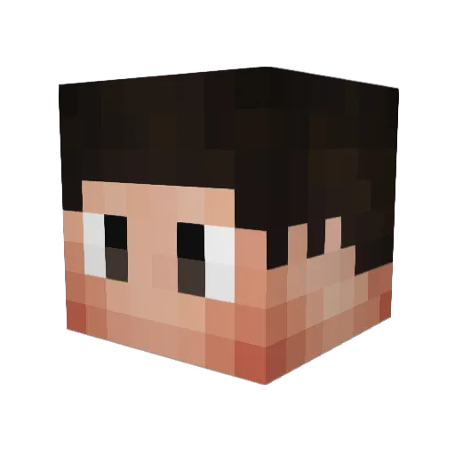 GrainUHC Minecraft avatar head, 3D render