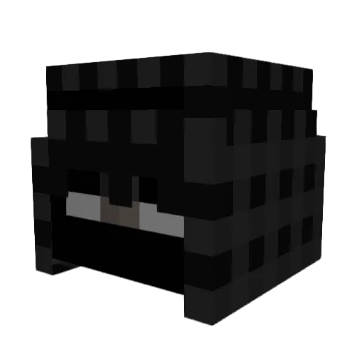 Gral_666 Minecraft avatar head, 3D render