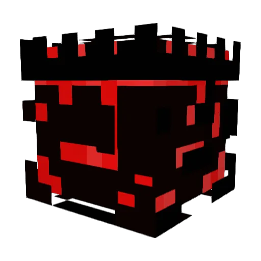 Grams__ Minecraft avatar head, 3D render